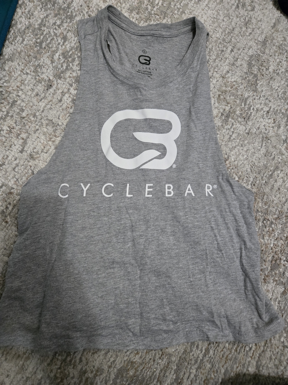 2/$20 CycleBar Gray Logo Tank
